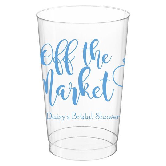 Off The Market Clear Plastic Cups